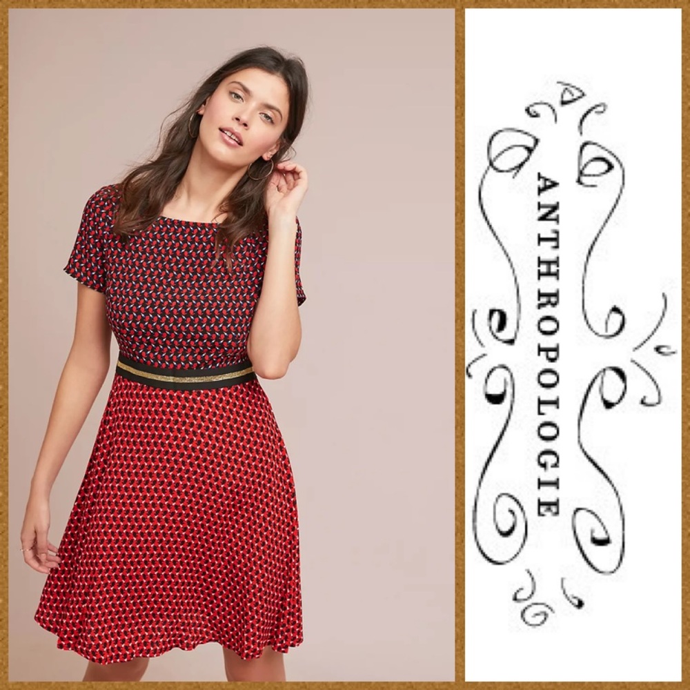 NWT | Maeve Anthropologie Amici Colorblocked Dress!!